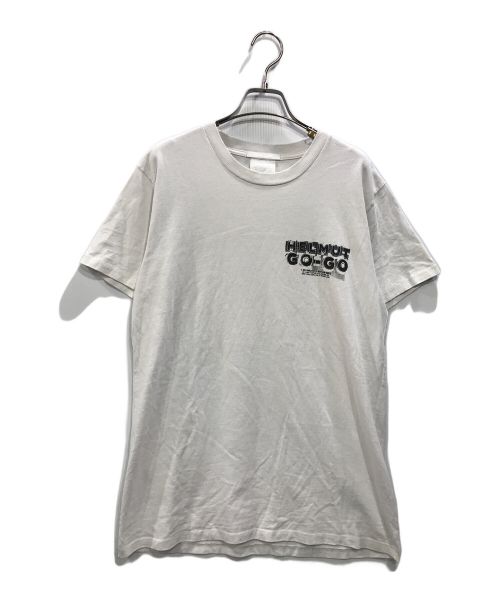 HELMUT LANG（ヘルムートラング）HELMUT LANG (ヘルムートラング) Gogo Logo Cotton Tee ホワイト サイズ:Lの古着・服飾アイテム