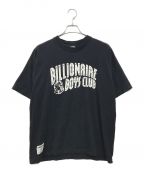 BILLIONAIRE BOYS CLUBビリオネアボーイズクラブ）の古着「COTTON T-SHIRT ARCH LOGO」｜ブラック