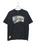 BILLIONAIRE BOYS CLUB（ビリオネアボーイズクラブ）の古着「COTTON T-SHIRT ARCH LOGO」｜ブラック