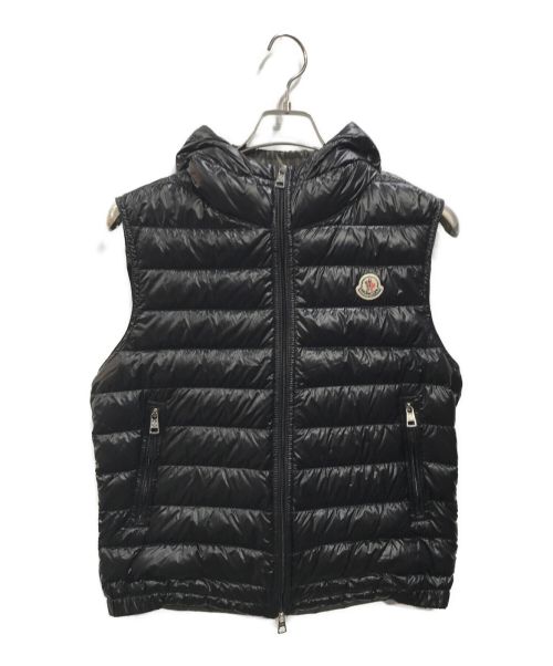 MONCLER（モンクレール）MONCLER (モンクレール) PATRICK GILETダウンベスト(パトリックジレダウンベスト) ブラック サイズ:1の古着・服飾アイテム