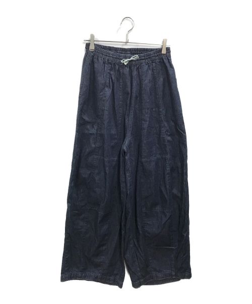 Needles（ニードルズ）Needles (ニードルズ) H.D. PANT - 6OZ DENIM ヒザデルダブルニーワイドデニムパンツ インディゴ サイズ:Sの古着・服飾アイテム