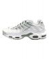 NIKE (ナイキ) W AIR MAX PLUS WHITE ローカットスニーカー ホワイト サイズ:28.5：5800円