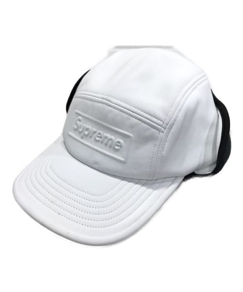 SUPREME（シュプリーム）SUPREME (シュプリーム) 21AW WINDSTOPPER Earflap Camp Cap ホワイト サイズ:Freeの古着・服飾アイテム