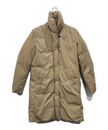 NANGA（ナンガ）の古着「shawl collar down coat ショールカラーダウンコート」｜ベージュ