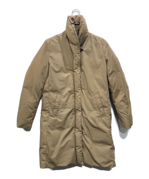 NANGA（ナンガ）NANGA (ナンガ) shawl collar down coat ショールカラーダウンコート ベージュ サイズ:2の古着・服飾アイテム