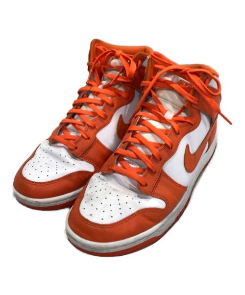 NIKE（ナイキ）NIKE (ナイキ) DUNK HIGH ORANGE BLAZE SYRACUSE オレンジ サイズ:27.5㎝の古着・服飾アイテム