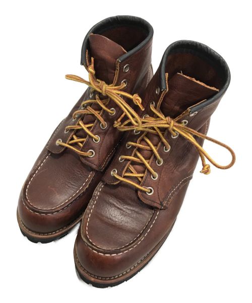 RED WING（レッドウィング）RED WING (レッドウィング) ROUGHNECK ラフネックレースアップブーツ ブラウン サイズ:26.5㎝の古着・服飾アイテム