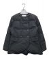 BORDERS AT BALCONY（ボーダーズアットバルコニー）の古着「DOUBLE BUTTONED DOWN SHORT COAT ダウンショートコート」｜ブラック