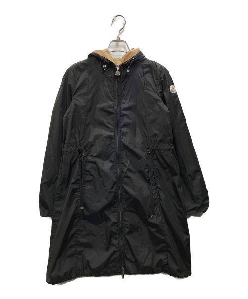 MONCLER（モンクレール）MONCLER (モンクレール) OMBLE GIUBBOTTO ナイロンフーデッドコート ブラック サイズ:00の古着・服飾アイテム