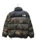 THE NORTH FACE (ザ ノース フェイス) NOVELTY NUPTSE JACKET ヌプシダウンジャケット ブラック×ブラウン サイズ:M：17800円