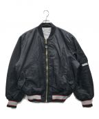 ALPHAアルファ）の古着「KYNE ON AIR MA-1 Bomber Jacket」｜ブラック