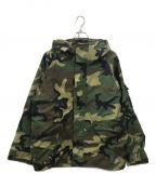 US ARMY ECWCSユーエスアーミー エクワックス）の古着「Gore Tex Jacket Woodland Camo カモ柄ミリタリージャケット」｜オリーブ