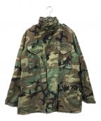 US ARMYユーエスアーミー）の古着「90S M-65 cold weater field coat ミリタリージャケット」｜カーキ