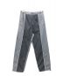 Cabaret Poval（キャバレーポバール）の古着「23SS Lightweight Track Trousers トラックパンツ」｜グレー×ブラック