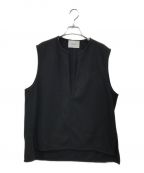 hauntハウント）の古着「V NECK VEST」｜ブラック