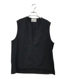 haunt（ハウント）の古着「V NECK VEST」｜ブラック