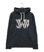 J.W.ANDERSONジェイダブリューアンダーソン）の古着「Front logo hoodie」｜ブラック