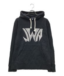 J.W.ANDERSON（ジェイダブリューアンダーソン）の古着「Front logo hoodie」｜ブラック