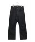 AURALEE（オーラリー）の古着「SELVEDGE LIGHT DENIM PANTS」｜ブラック