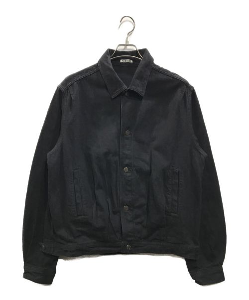 AURALEE（オーラリー）AURALEE (オーラリー) Selvedge Light Denim Blouson ブラック サイズ:5の古着・服飾アイテム