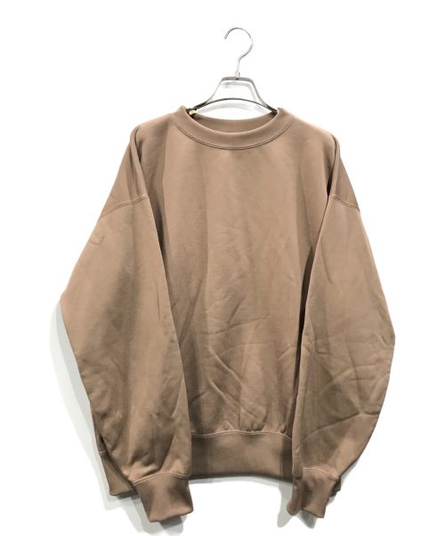 AURALEE（オーラリー）AURALEE (オーラリー) BAGGY POLYESTER SWEAT ブラウン サイズ:4の古着・服飾アイテム