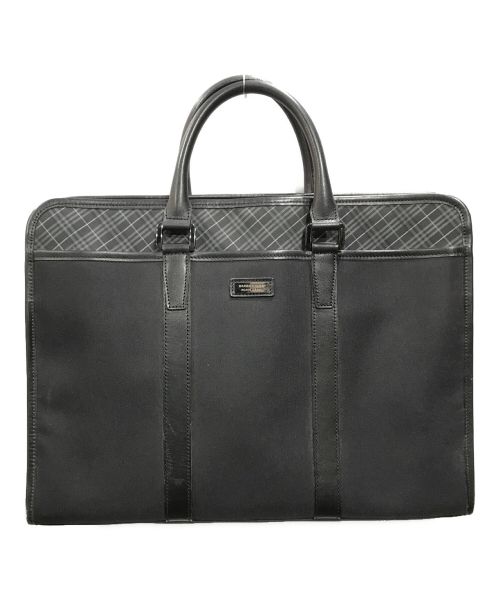 BURBERRY BLACK LABEL（バーバリーブラックレーベル）BURBERRY BLACK LABEL (バーバリーブラックレーベル) ノバチェックブリーフケース ブラックの古着・服飾アイテム