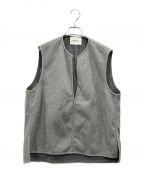 hauntハウント）の古着「V NECK VEST」｜グレー