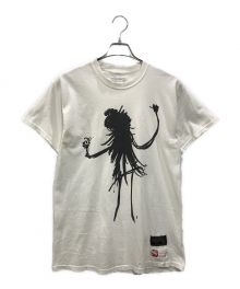 SUNDINISTA EXPERIENCE×SHANTii（サンディニスタエクスペリエンス×シャンティ）の古着「ワズハーちゃんTEE」｜ホワイト