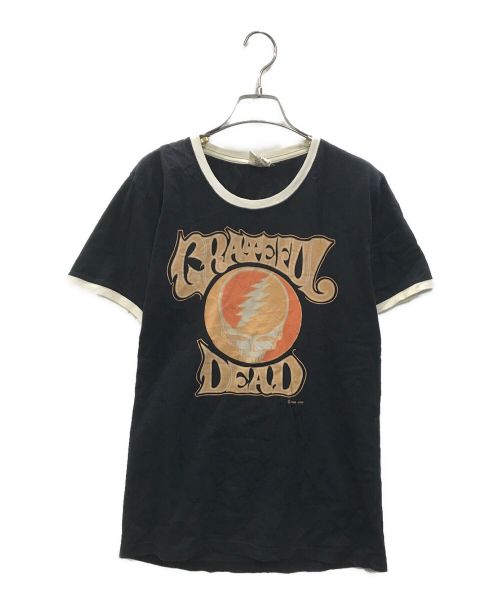 GRATEFUL DEAD（グレイトフル・デッド）GRATEFUL DEAD (グレイトフル・デッド) リンガーTシャツ ブラック サイズ:Lの古着・服飾アイテム