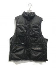 M TO R (ムウトアール) WSIZE PADDED VEST UNISEX ブラック サイズ:40