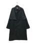 M TO R（ムウトアール）の古着「SUSTAINABLE 3WAY TRENCH COAT WITH EPAULETTE」｜ブラック