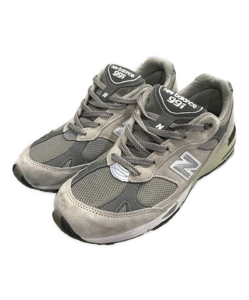 NEW BALANCE（ニューバランス）NEW BALANCE (ニューバランス) 英国製 991ローカットスニーカー ベージュ×グレー サイズ:UK8の古着・服飾アイテム