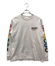 A BATHING APE×m&m's（アベイシングエイプ×エムアンドエムズ）の古着「カットソー」｜ホワイト