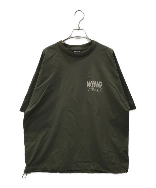 WIND AND SEA（ウィンド アンド シー）WIND AND SEA (ウィンダンシー) MILITARY T-SHIRT オリーブ サイズ:XLの古着・服飾アイテム