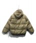 A BATHING APE (アベイシングエイプ) SPORT MONOGRAM SHARK HOODIE PUFFER DOWN JACKET  ベージュ サイズ:M：35000円