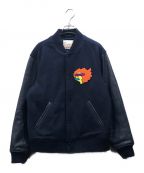 SUPREMEシュプリーム）の古着「Gonz Ramm Varsity Jacket」｜ネイビー