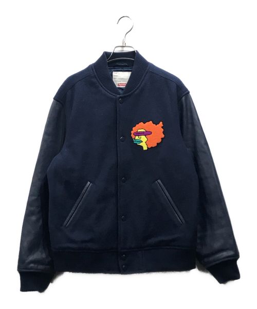 SUPREME（シュプリーム）Supreme (シュプリーム) Gonz Ramm Varsity Jacket ネイビー サイズ:Ｓの古着・服飾アイテム