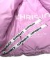 中古・古着 KHRISJOY (クリスジョイ) Logo Tape Zip Down Jacket  ロゴテープダウンジャケット ピンク サイズ:2：38000円