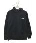 THE NORTH FACE（ザ ノース フェイス）の古着「SQUARE LOGO HOODIE」｜ブラック