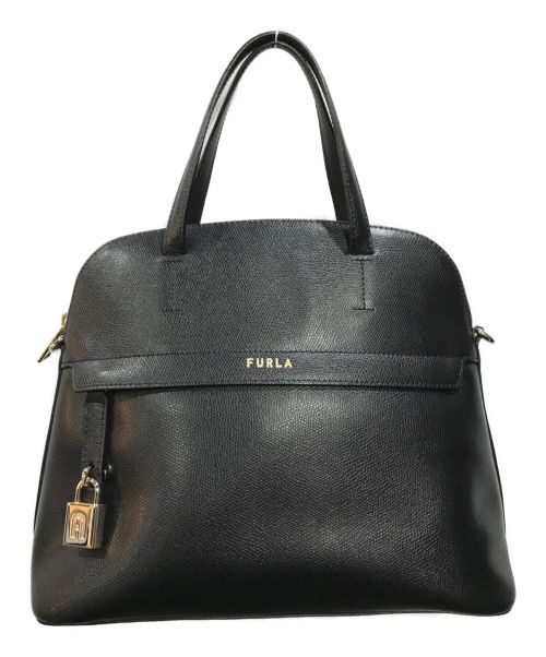 FURLA（フルラ）FURLA (フルラ) ハイパーハンドバッグ ブラックの古着・服飾アイテム