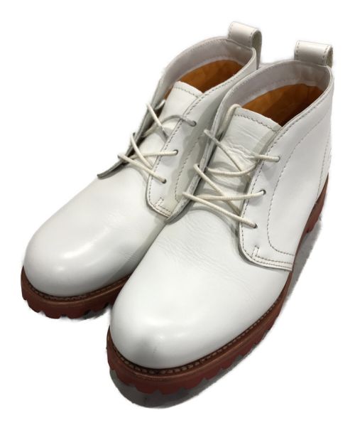 CHIPPEWA（チペワ）CHIPPEWA (チペワ) チャッカーブーツ ホワイト サイズ:26.5cmの古着・服飾アイテム