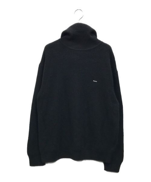 SUPREME（シュプリーム）Supreme (シュプリーム) Small Box Balaclava/Turtleneck Sweater ブラック サイズ:Lの古着・服飾アイテム