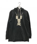 RICK OWENS DRKSHDWリックオウエンス ダークシャドウ）の古着「embroidered hoodie」｜ブラック