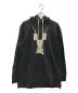 RICK OWENS DRKSHDW（リックオウエンス ダークシャドウ）の古着「embroidered hoodie」｜ブラック