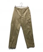 US ARMYユーエスアーミー）の古着「60ｓChino Trousers」｜ベージュ