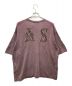 ACNE STUDIOS (アクネストゥディオス) ウールニットTシャツ パープル×ブルー サイズ:M：12000円