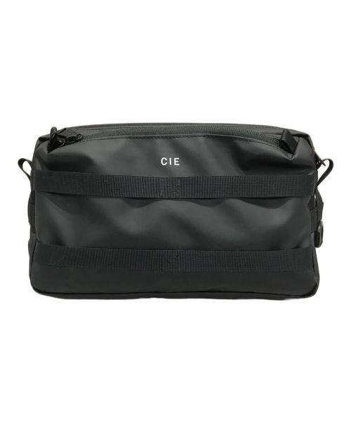 CIEL DE FRANCE（シェルドフランセ）CIEL DE FRANCE (シェルドフランセ) GRID3 2WAY SLING BAG ボディバッグ ウエストバッグ ブラックの古着・服飾アイテム