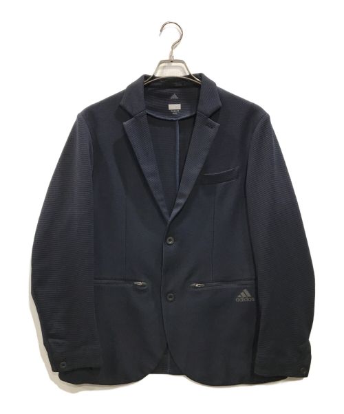 adidas（アディダス）adidas (アディダス) ISETAN MEN'S (イセタンメンズ) M ICON URBAN SUIT JKT アーバンスーツジャケット ネイビー サイズ:Lの古着・服飾アイテム