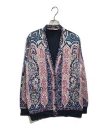 ETRO（エトロ）の古着「ペイズリー柄ジャケット カーディガン」｜ネイビー