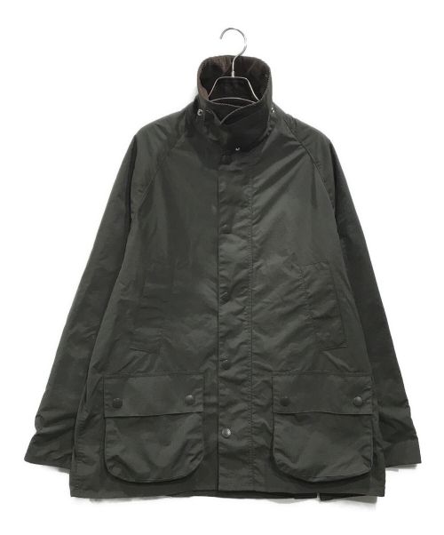 Barbour（バブアー）Barbour (バブアー) BEDALE ピーチスキン ブルゾン オリーブ サイズ:40の古着・服飾アイテム